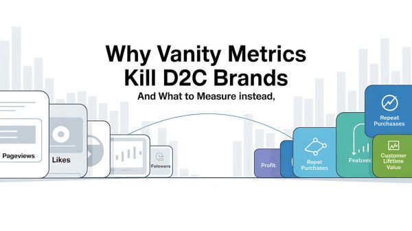 Why Vanity Metrics Kill D2C Brands (and What to Measure Instead)