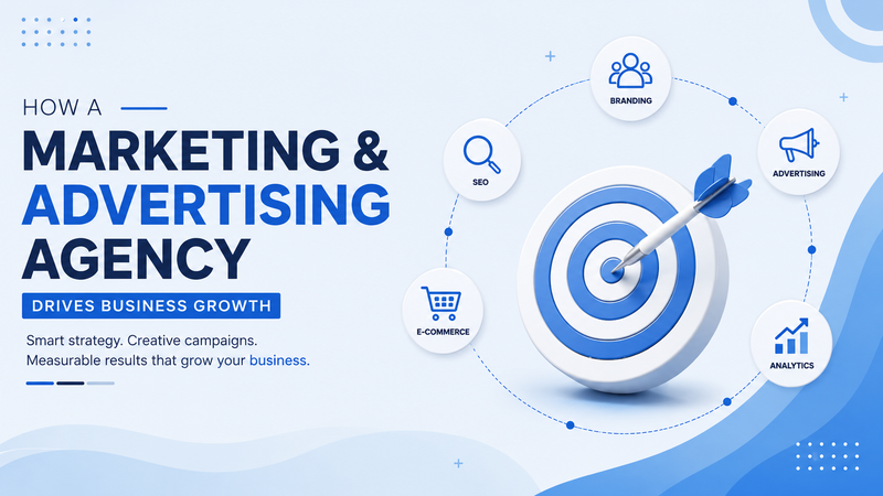 How a Marketing and Advertising Agency Drives Business Growth