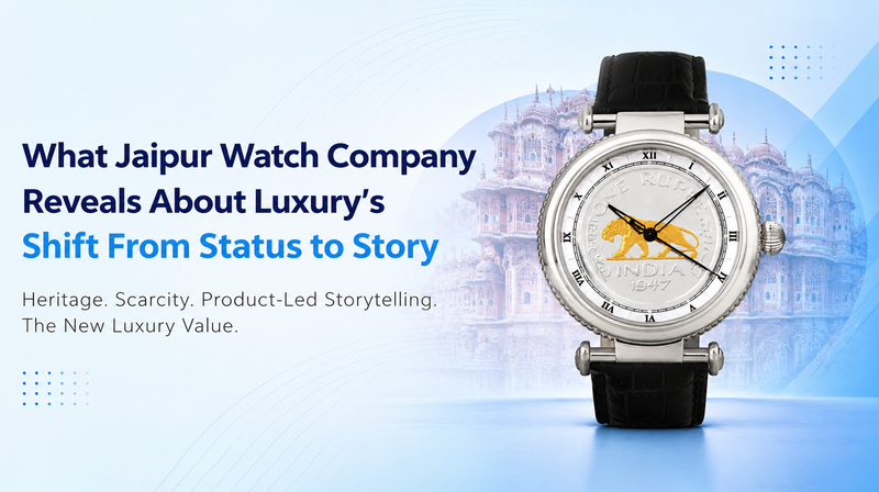 What Jaipur Watch Company Reveals About Luxury's Shift From Status to Story