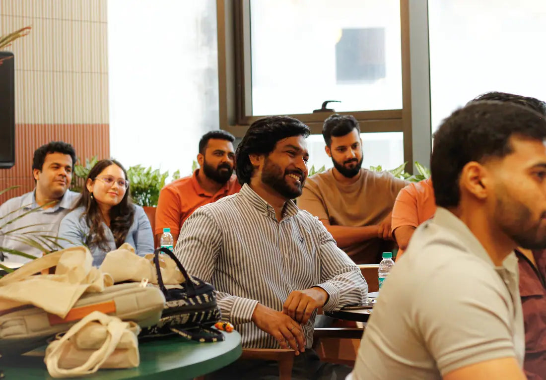 Attendees listening during Edition 1.0